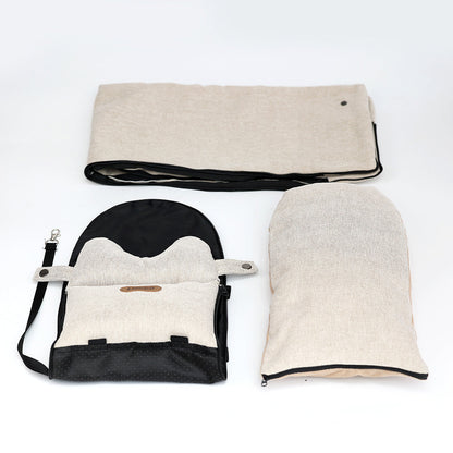 Cama para Asiento Central de Coche para Perros, Portador Portable para Perros Pequeños y Gatos, Bolsa de Viaje de Seguridad, Accesorios y Productos para Mascotas