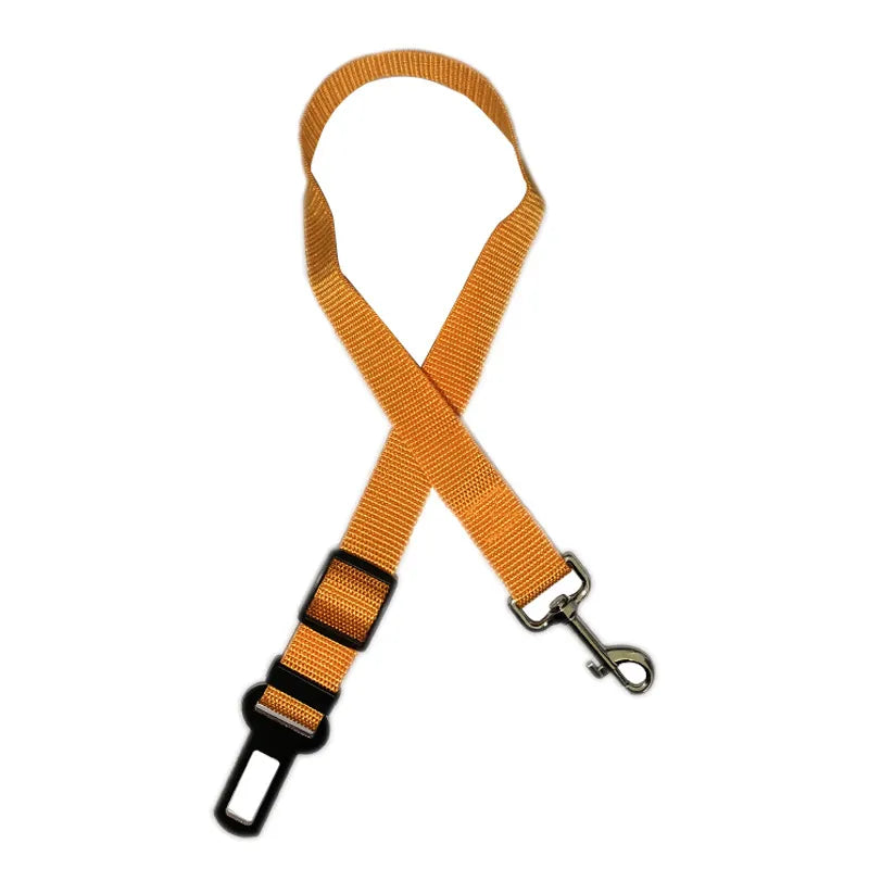Cinturón de Seguridad Retráctil para Mascotas para Coche con Cuerda Portátil