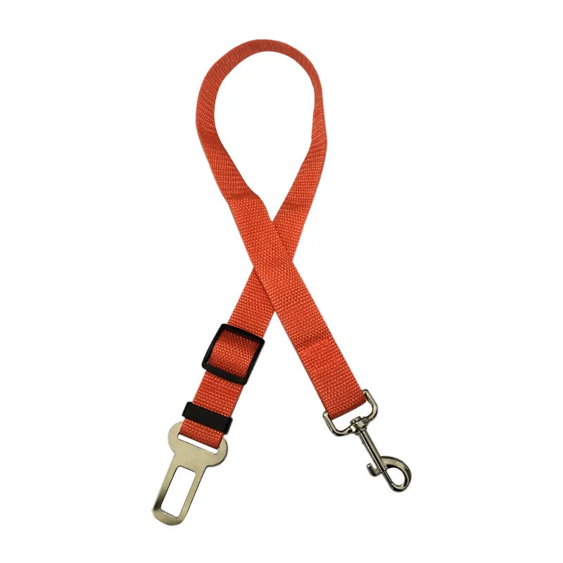 Cinturón de Seguridad Retráctil para Mascotas para Coche con Cuerda Portátil